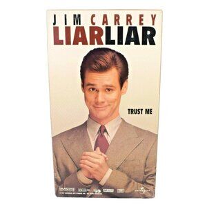 Liar Liar VHS, 1997 Jim Carrey Jennifer Tilly Comedy